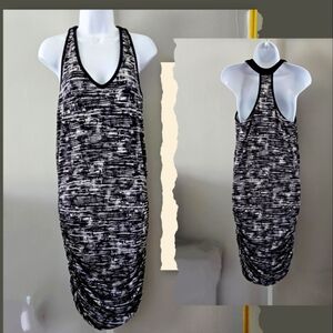 Athleta Black and White Sleeveless Dress